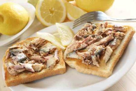 Sardines on Toast Recipe Image